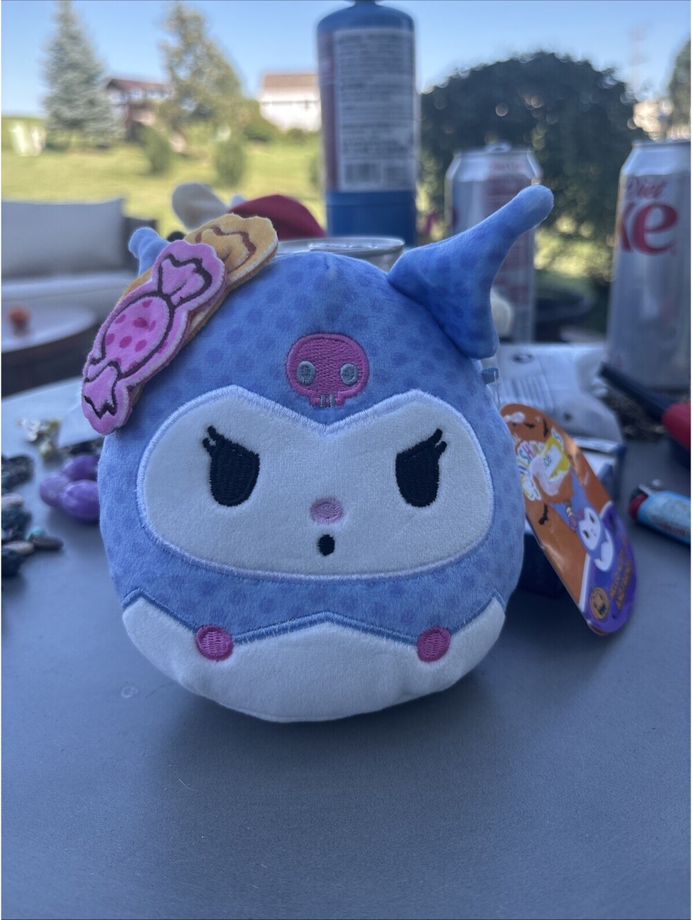 Hello Kitty 5" Squishmallows Halloween Kuromi Little Plush